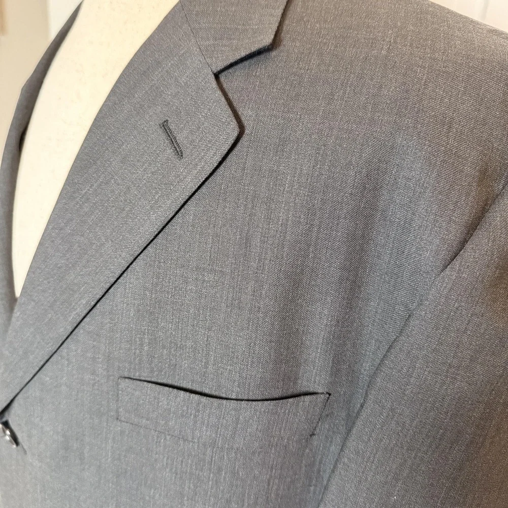 Missoni Blazer Mens 40L Gray 3 Button Made‎ In Italy Suit Jacket Sport Coat